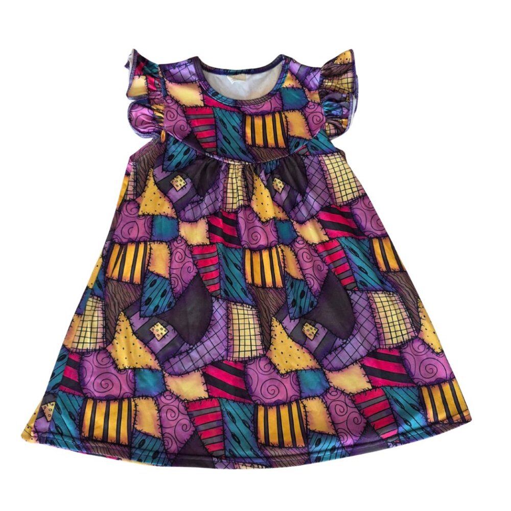 Sally Flutter Dress Girls Size 4T